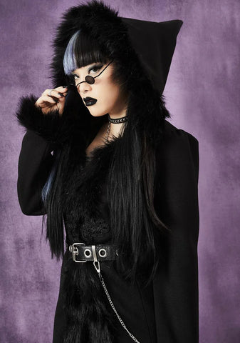 Cold Soul Faux Fur Coat