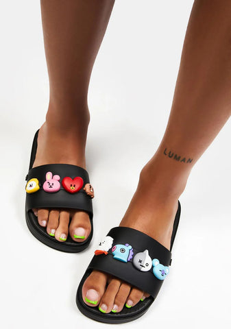 Nex Gen + BT21 Beach Slides