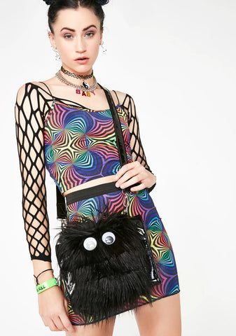 Sleep Paralysis Furry Purse