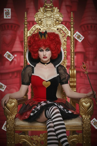 Wonderland Heart Queen Costume