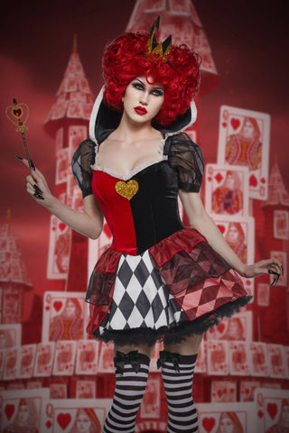 Wonderland Heart Queen Costume