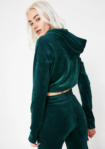 Try Out Cropped Hoodie