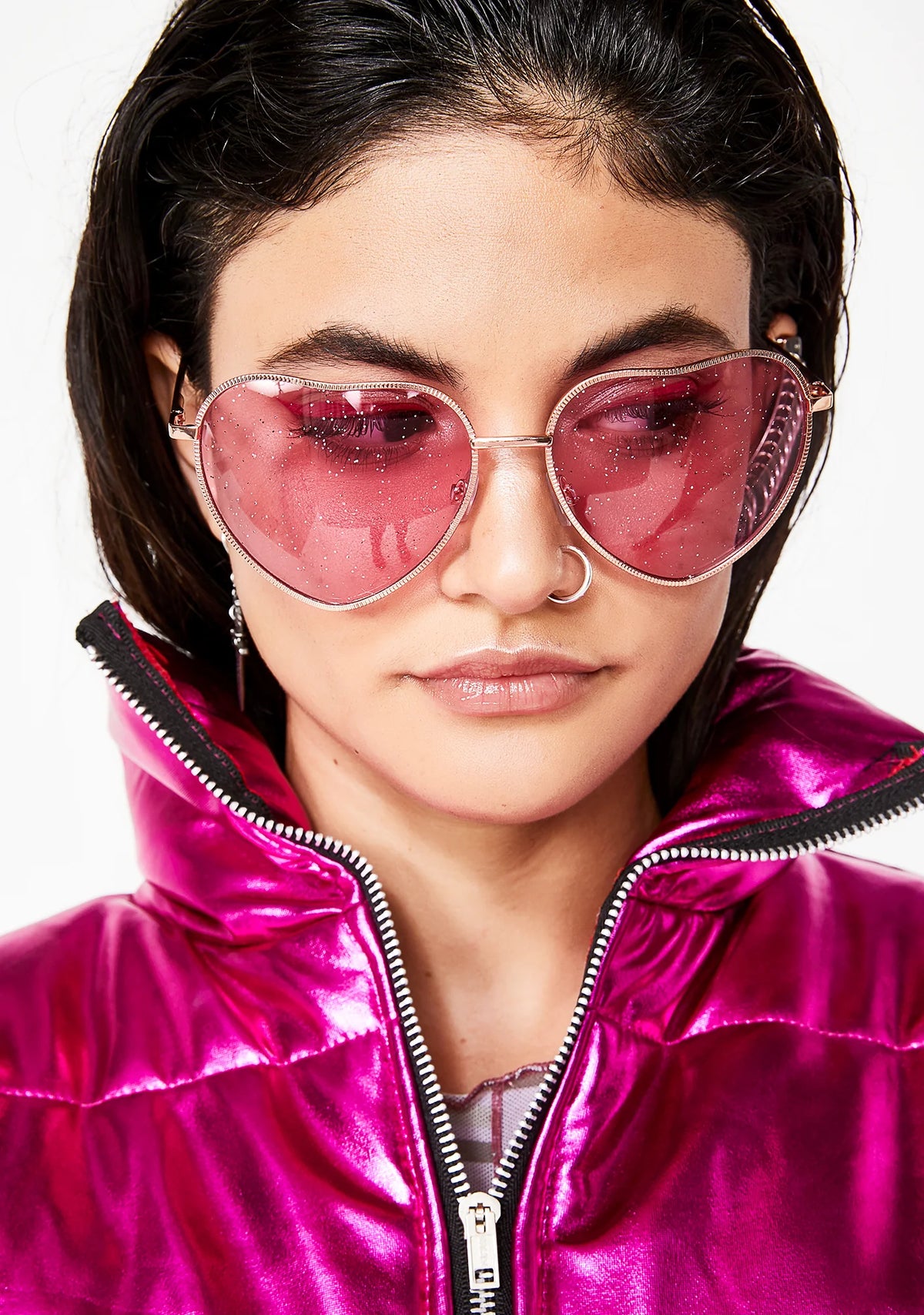 Dancing Queen Heart Sunglasses