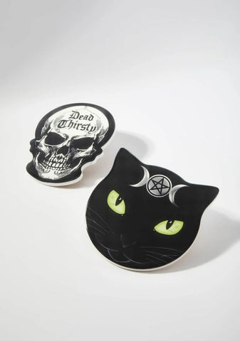 Triple Moon Cat Coaster