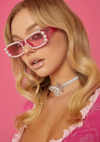 Sweet Journey To Me Pearl Sunglasses