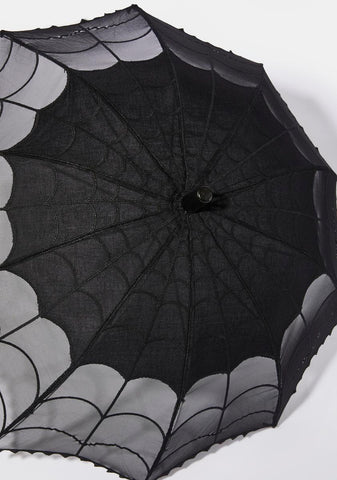 Spiderweb Lace Parasol
