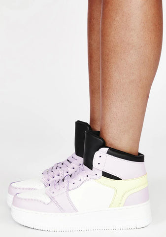Lilac Starting Line Sneakers