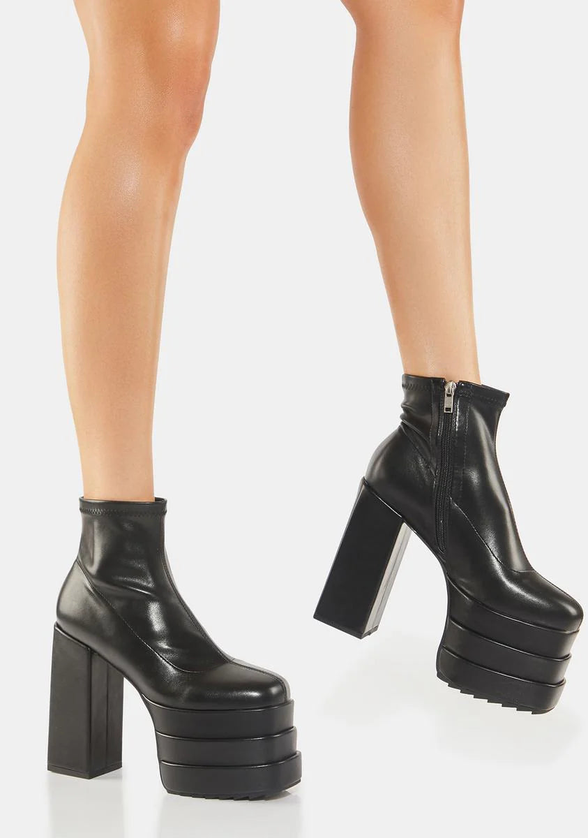 Static Platform Boots