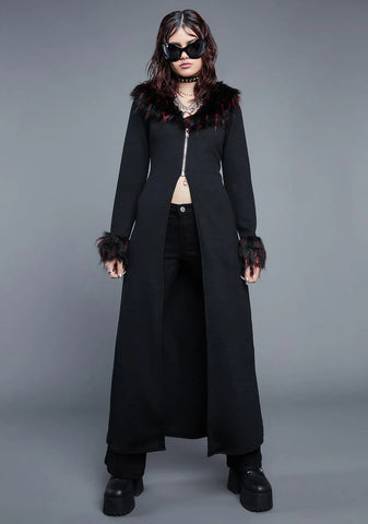 Twisted Thrill Knit Duster
