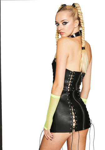 Speaker Bound Mini Dress