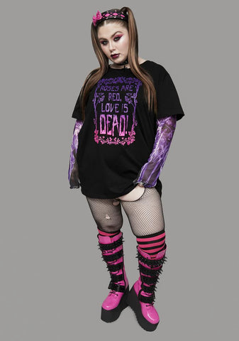 Her Problematic Poetry Layered Graphic Tee