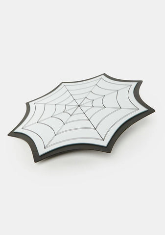 Web Of Lies Wall Mirror