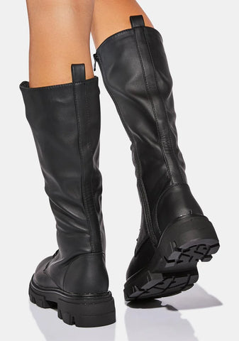 Set For Success Lace Up Boots