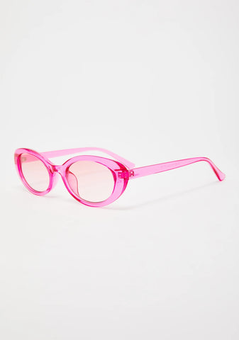 Baby Talk To The Hand Clear Sunglasses