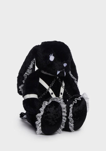 Dark Safe Word Bunny Backpack