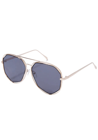 Diamond Bar Aviator Sunglasses