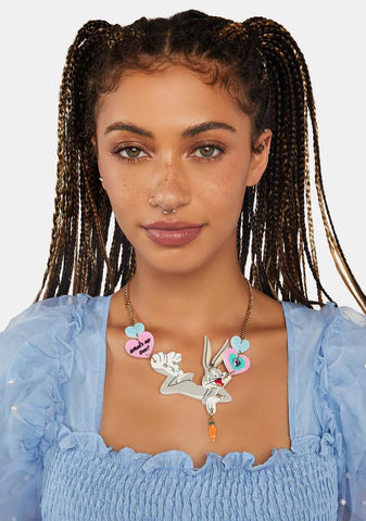 Carrots And Laughs Necklace