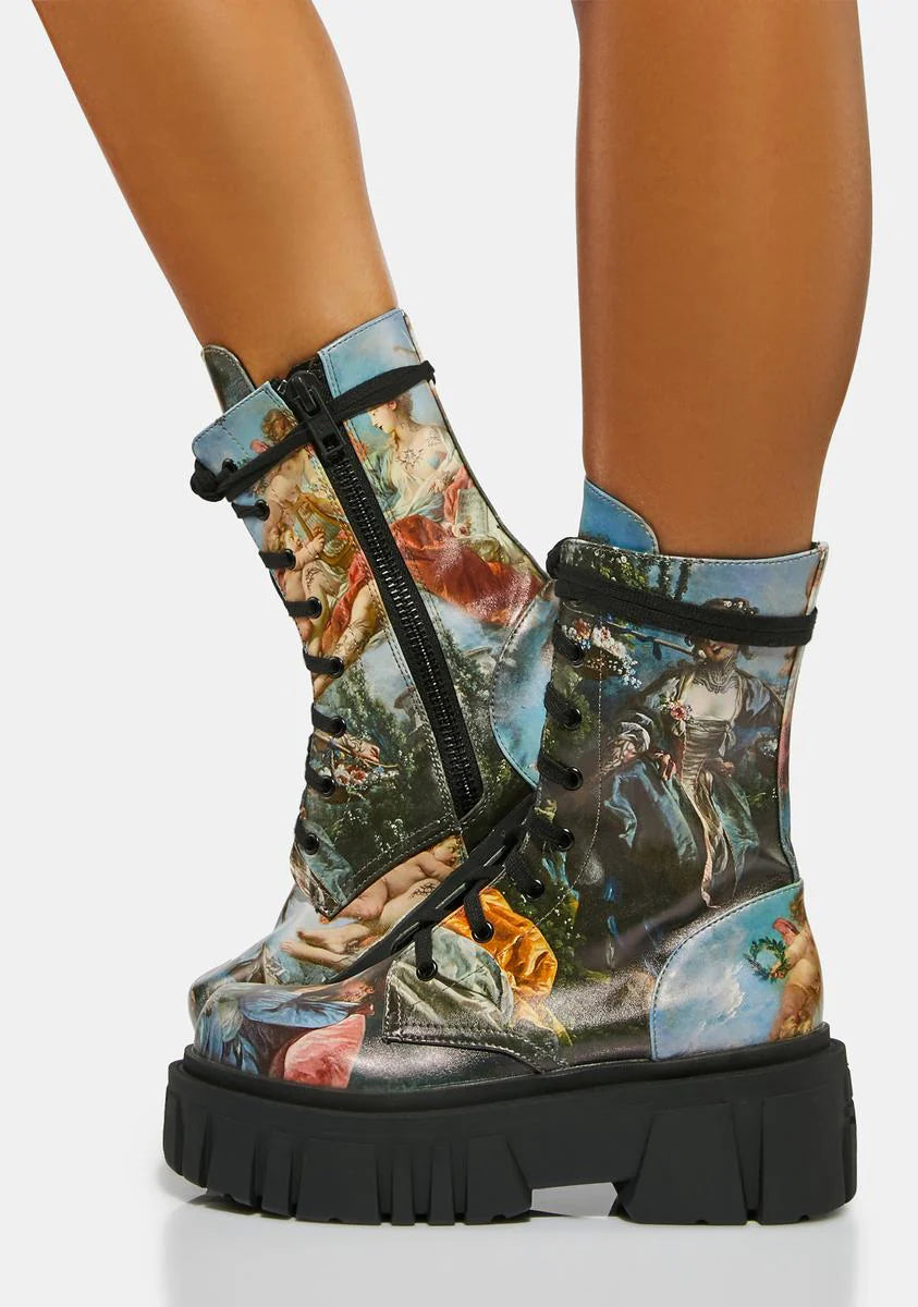 Da Vinci's Demons Combat Boots
