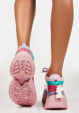 My Little Unicorn Platform Sneakers