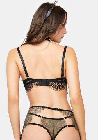 Olive Hypnotize Him Lace Lingerie Set