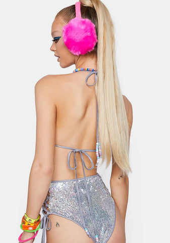 Electric Paradise Sequin Bodysuit