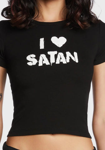 The Devil's Playmate Baby Tee