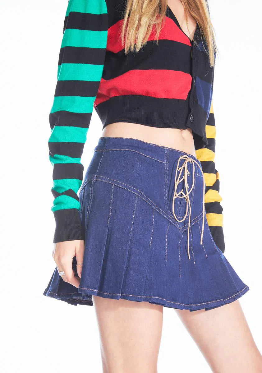 Happier Now Denim Skirt