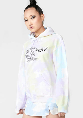 Wavy Baby Tie Dye Hoodie