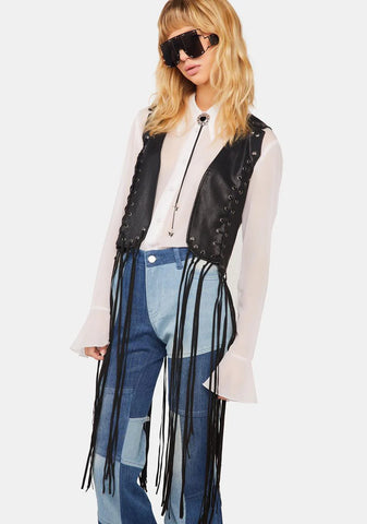 Carry On Fringe Vest