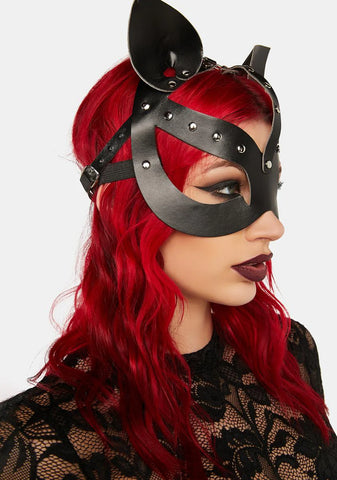 Catty On Camera Vegan Leather Mask