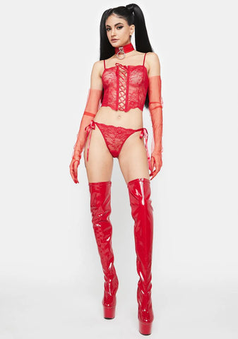 Stay Overnight Lingerie Set