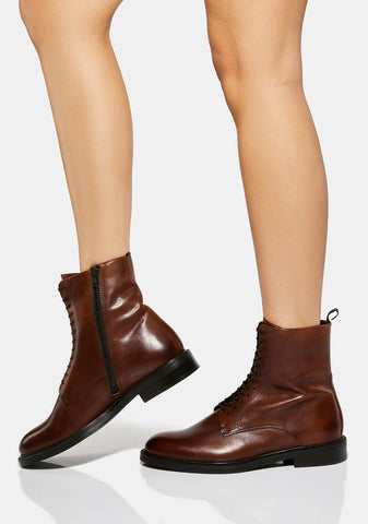 Amina Leather Boots