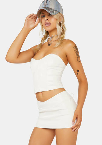 Wait For No One Skirt Set