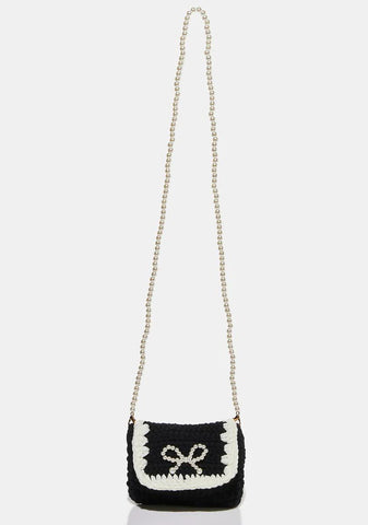 No Ordinary Life Knit Handbag