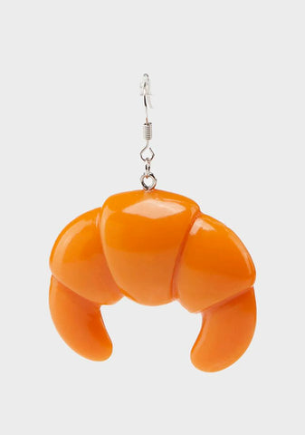 Carb Cravings Croissant Earrings