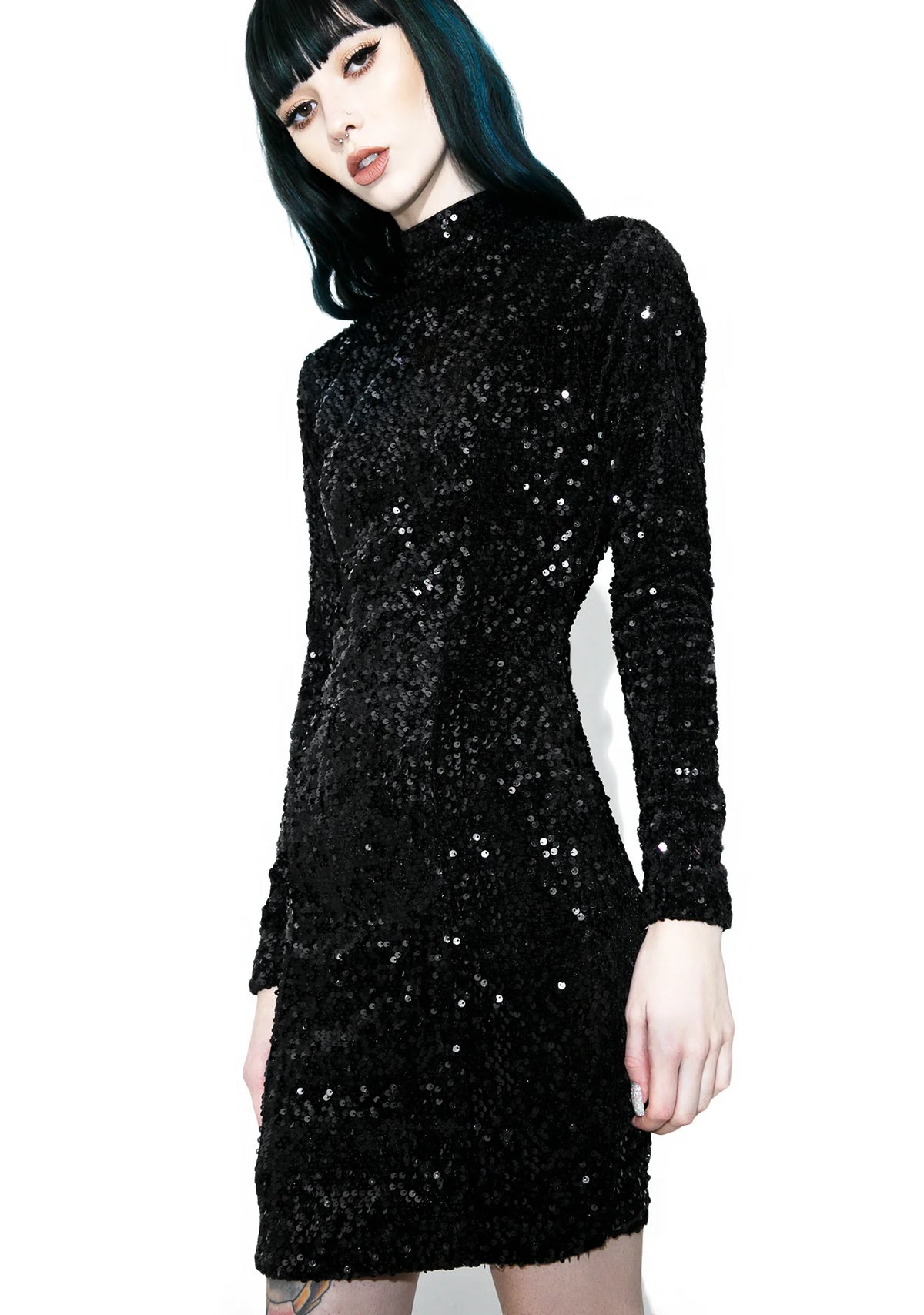 Night Flight Sequin Bodycon