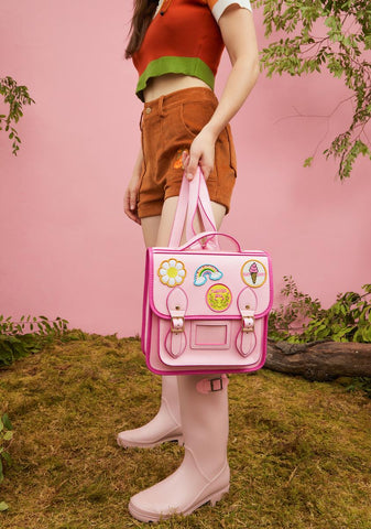 Summer Somewhere Patched Backpack