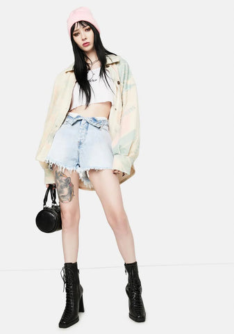 Easy Rider Cut Off Denim Shorts