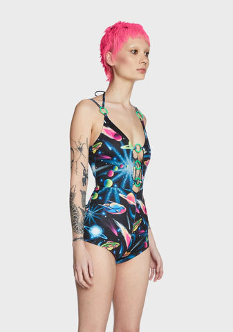 Space Odyssey O-Ring Romper