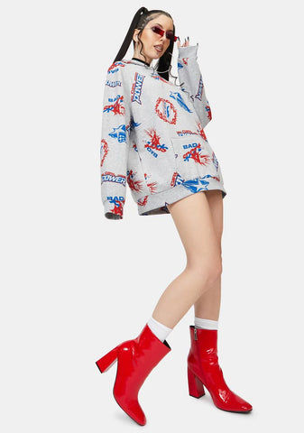 Sport Logo Graphic Hoodie