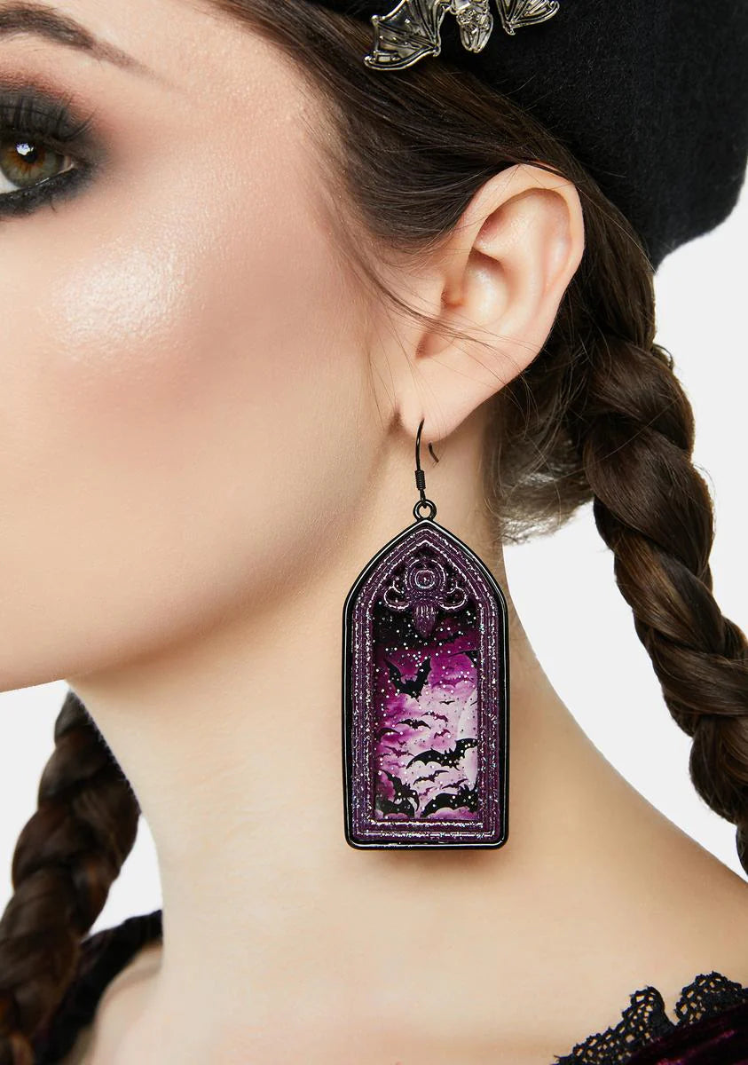 See With Sound Holographic Earrings