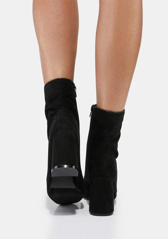 What A Mystery Ankle Boots