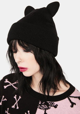 Nine Lives Knit Beanie