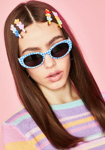 Party Platter Oval Sunglasses