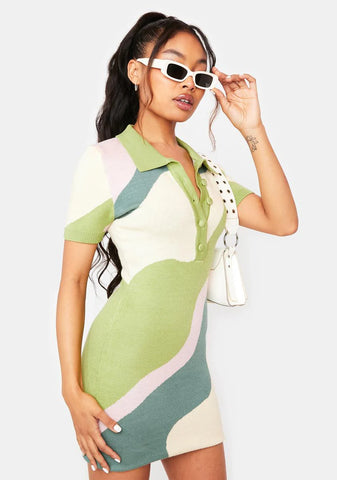 Born To Be Alive Mini Dress