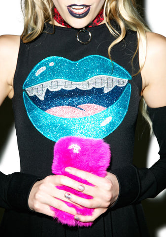 Monster Fluff iPhone 6/6+ Case - Leopard