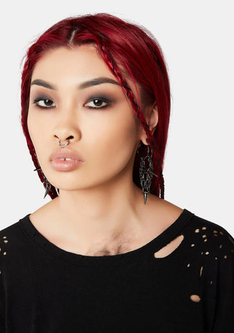 Modulation Layered Drop Earrings