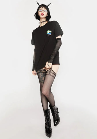 Be My Playmate Fishnet Bodystocking