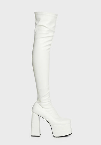 What A Dream Knee High Boots