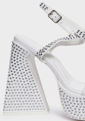 Wide Fit Raquel Platform Heels